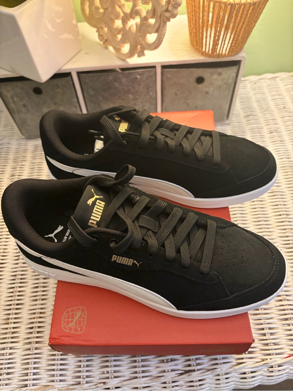 Puma Women’s Vikky Star Suede Sneakers